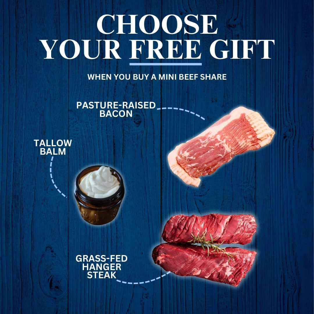 Mini Beef Share (20 Pounds) with Free Gift