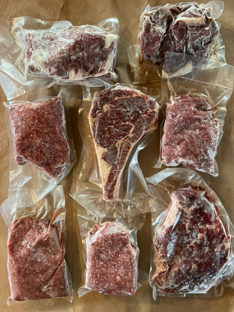 100% Grass-Fed Beef "HAMpler" Bundle