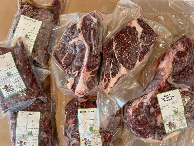 10 lb Grass-Fed Beef Sampler