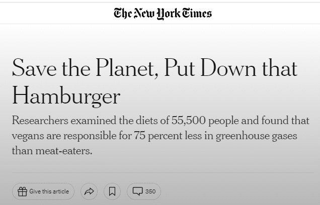 I've Got Beef with the NY Times!