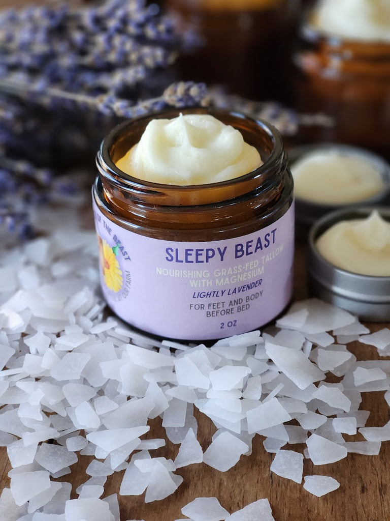 Sleepy Beast Magnesium Tallow Balm (2 oz.)