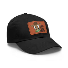 Load image into Gallery viewer, Dad Hat with Leather Patch (Rectangle)
