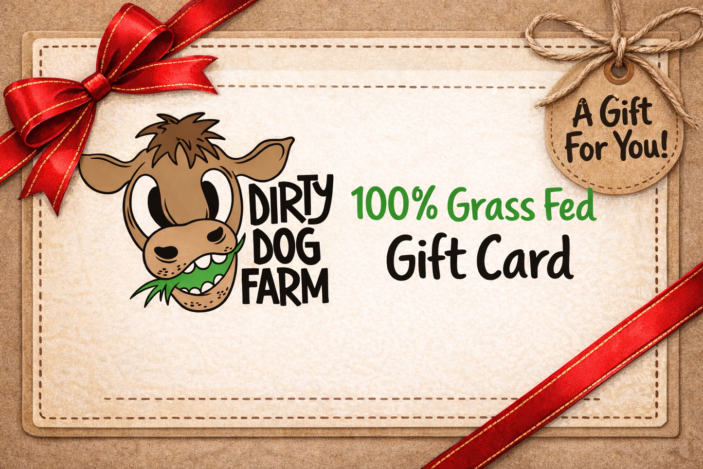 100% Grass-Fed Gift Card