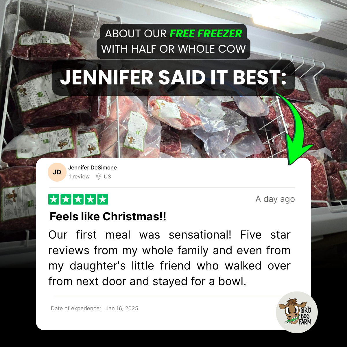 Beef Share with FREE Chest Freezer