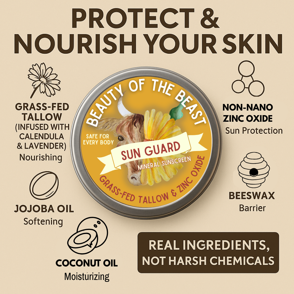 Sun Guard – Tallow-Based Mineral Sunscreen