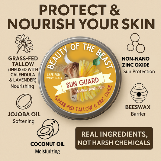 Sun Guard – Tallow-Based Mineral Sunscreen