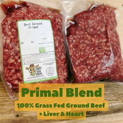 Grass-Fed Primal Blend (Ground Beef w/ Liver + Heart)