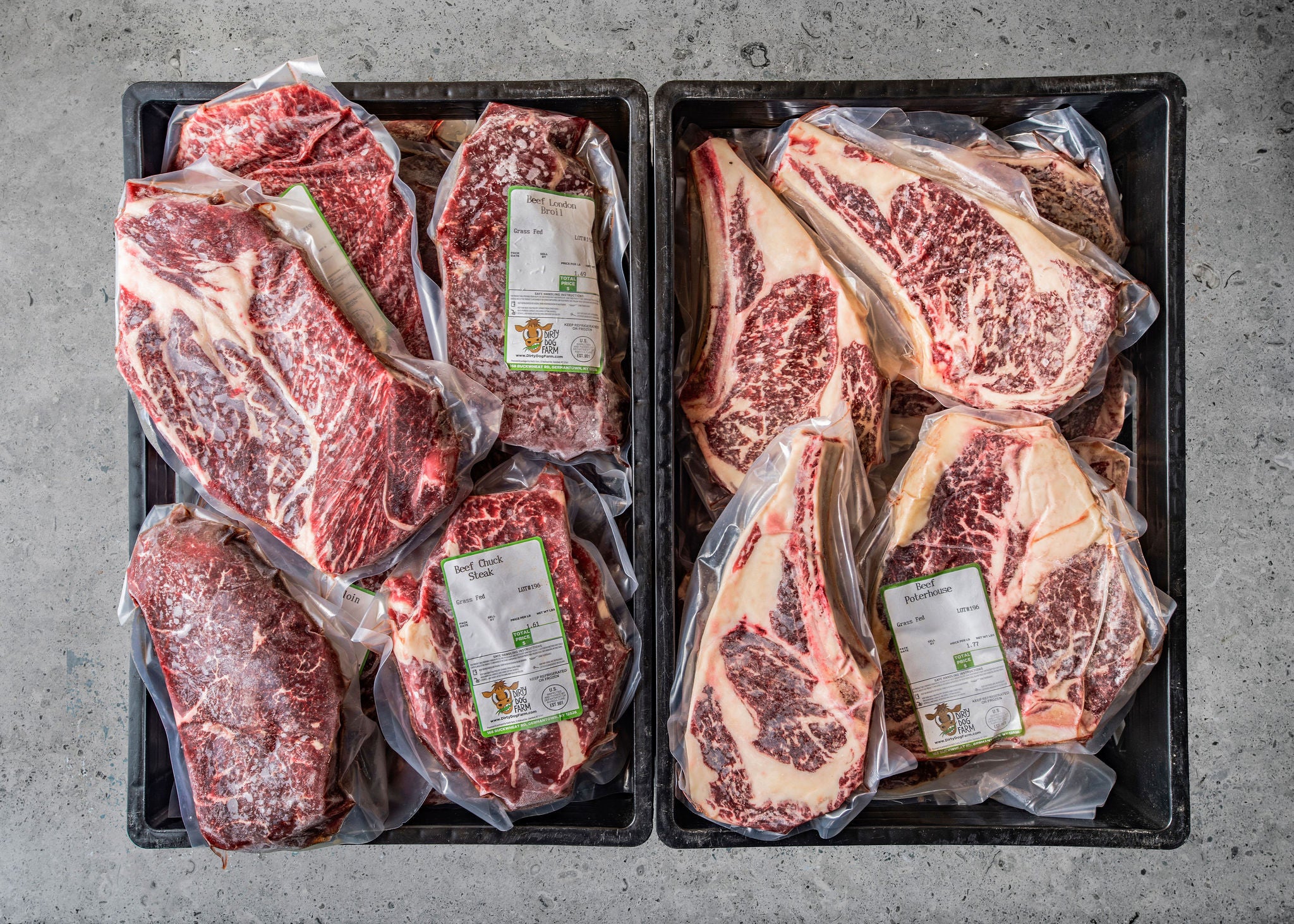 Half or Whole Cow + Free Freezer | 100% Grassfed Beef | Dirty Dog Farm