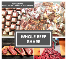 Load image into Gallery viewer, Whole Beef Share (360+ Pounds) - Deposit Only

