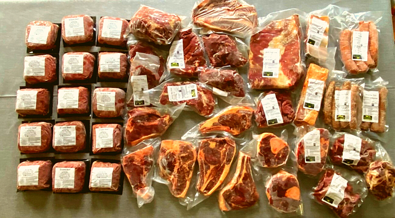Eighth Beef Share (50 Pounds) - Deposit Only