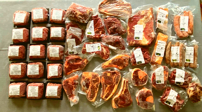 Eighth Beef Share (50 Pounds) - Deposit Only